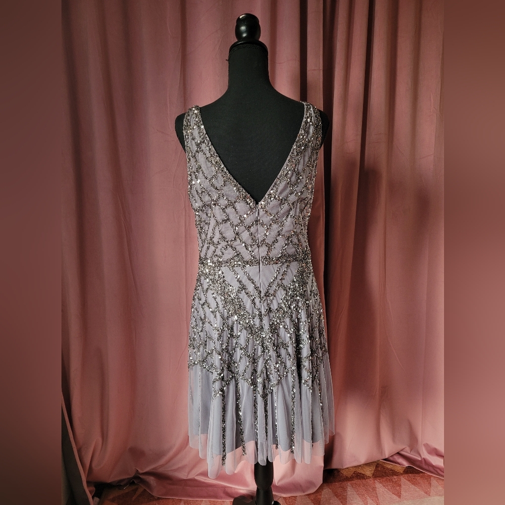 Aidan Mattox Sequin Cocktail Dress - Picture 6 of 7